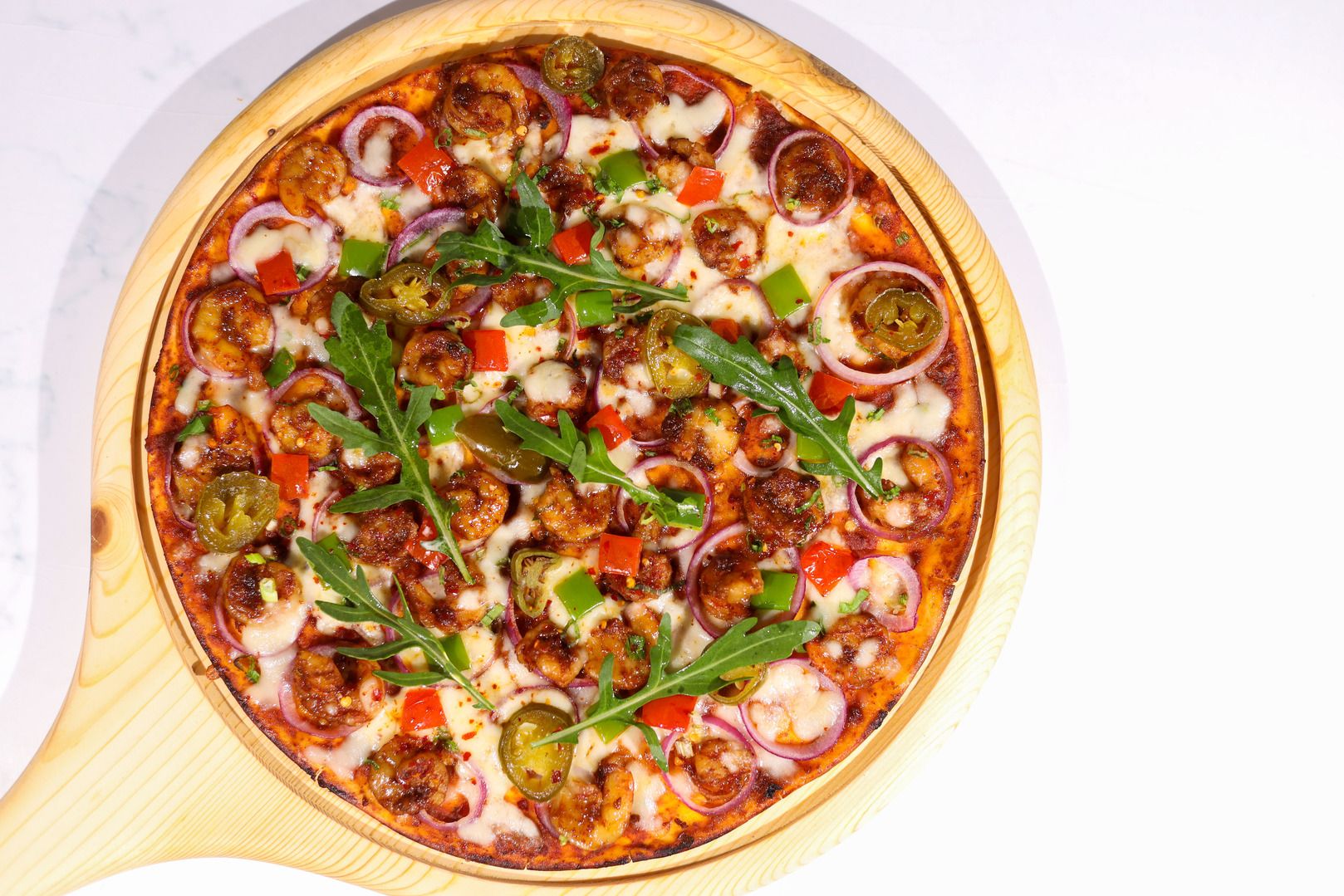 Alphonse Prawn Pizza