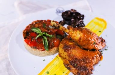 Grilled Chicken with Couscous