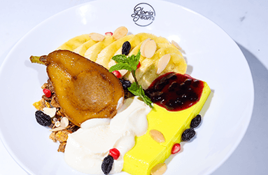 Poached Pear Elegance